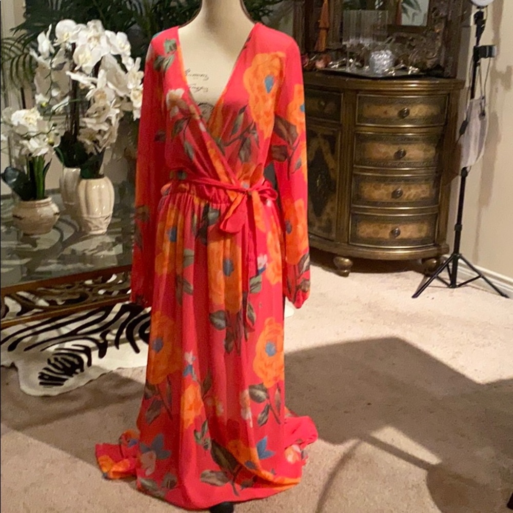 Fuschia Maxi Dress #194